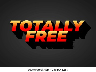 Totally free, text effect design for digital ads purpose