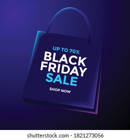 Tote Bag Black Friday Sale Template Social Media Post