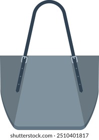 Zeichentricksymbol für die Totentasche. Mode Handtasche Symbol