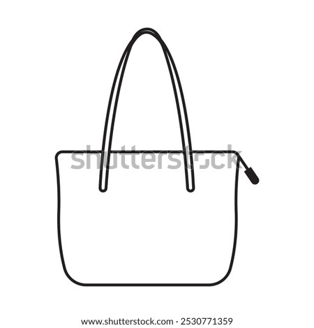 Tote Bag Icon Element Design