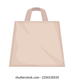 tote bag icon isolated design