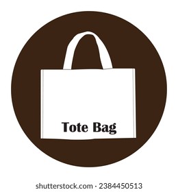 Tote bag icon vector illustration design