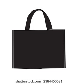 Tote bag icon vector illustration design