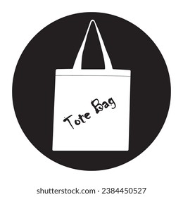 Tote bag icon vector illustration design