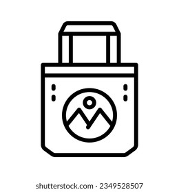 tote bag icon for your website, mobile, presentation, and logo design.