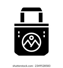 tote bag icon for your website, mobile, presentation, and logo design.