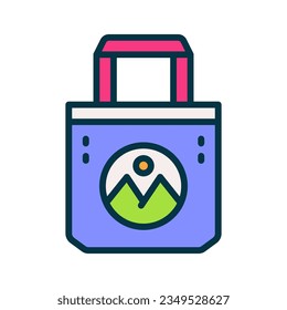 tote bag icon for your website, mobile, presentation, and logo design.