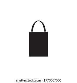 tote bag illustration logo vector