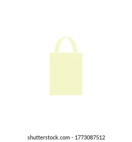 tote bag illustration logo vector