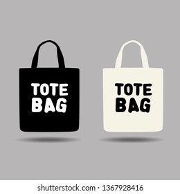 tote bag illustration vector