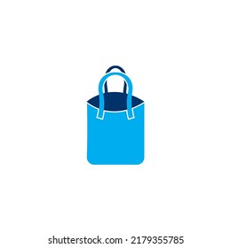 tote bag vector icon illustration simple design