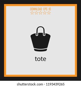 tote  vector icon