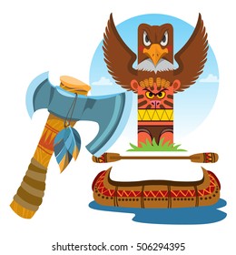 Totem. Ancient beliefs and cults.