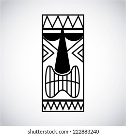 totem graphic design , vector illustration