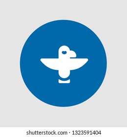  Totem icon. Editable  Totem icon for web or mobile.