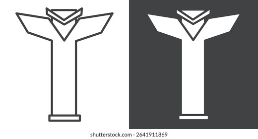 totem icon symbol illustration logo