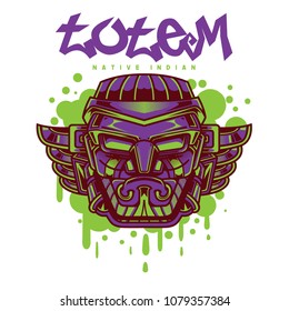 The Totem Illustration