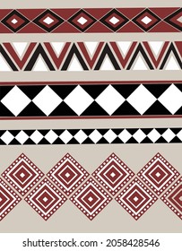 Totem Pattern Of The Seediq Tribe, Aborigines Of Taiwan