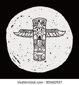 Totem Pole doodle