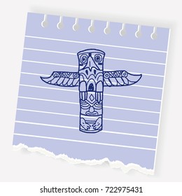Totem Pole doodle