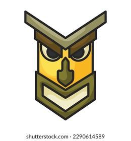 Totem vector icon.Color vector icon isolated on white background totem.