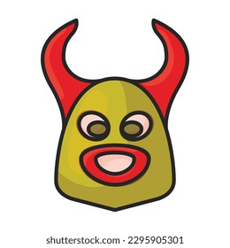 Totem vector icon.Color vector icon isolated on white background totem.