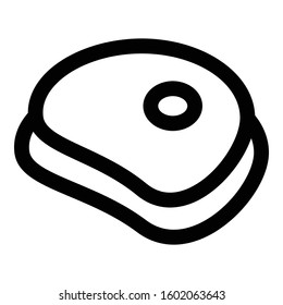 
Totopos Outline bold Vector Icon which can be easily modified or Edited
