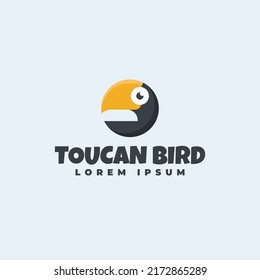 Toucan Bird Creative logo Template