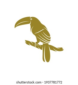 Toucan-Vogel-Design, Vektorgrafik, Creative Toucan-Logo-Design-Design-Vorlage, Symbole