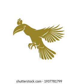 Toucan bird design vector illustration, Creative Toucan bird logo design concept template, symbols icons