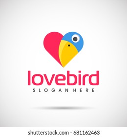 Toucan Bird Logo Template. Vector Illustration Eps.10