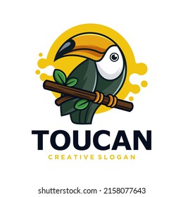 Toucan Bird Mascot Vector Illustration