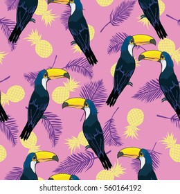 Toucan bird vector,illustration