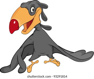Toucan. Cartoon