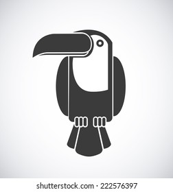 toucan graphic design , vector illustration