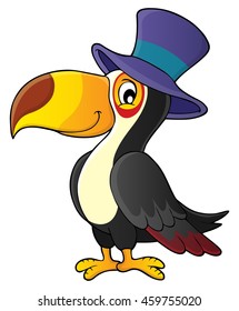 Toucan mit diesem Thema Bild 1 - eps10 Vektorgrafik.