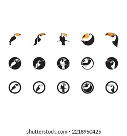 Toucan Icon And Symbol Vector Template