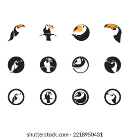 Toucan Icon And Symbol Vector Template