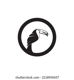 Toucan Icon And Symbol Vector Template