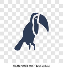 Toucan icon. Trendy Toucan logo concept on transparent background from animals  collection
