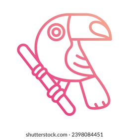 Ilustración de material vectorial de icono táctil