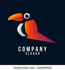 toucan logo design