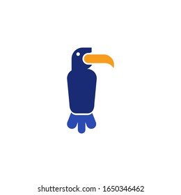 Toucan logo template vector icon design