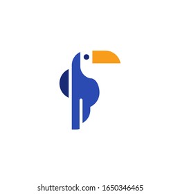 Toucan logo template vector icon design