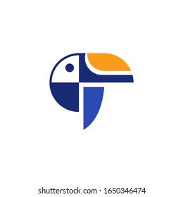 Toucan logo template vector icon design