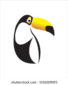 Toucan logo vector design icon 