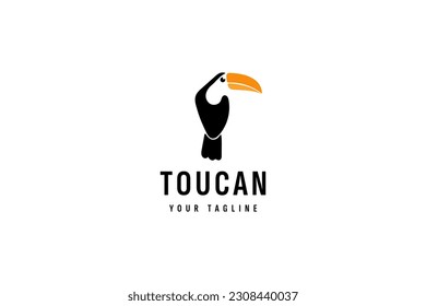ilustración de icono del vector del logotipo de toucan