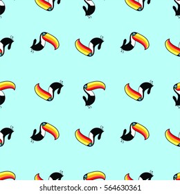 Toucan  Tropical  pattern
