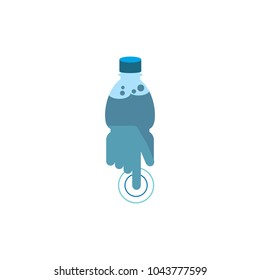 Touch Bootle Logo Icon Design