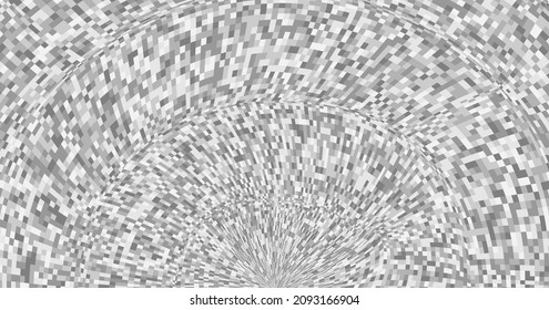 fondo vectorial de cuadrado gris ondulado abstracto